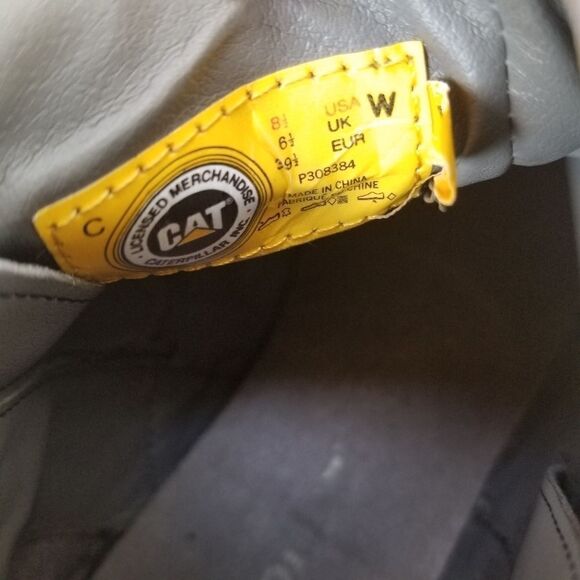 CAT Caterpillar Irenea Gray Ankle Zip Booties - Picture 10 of 11